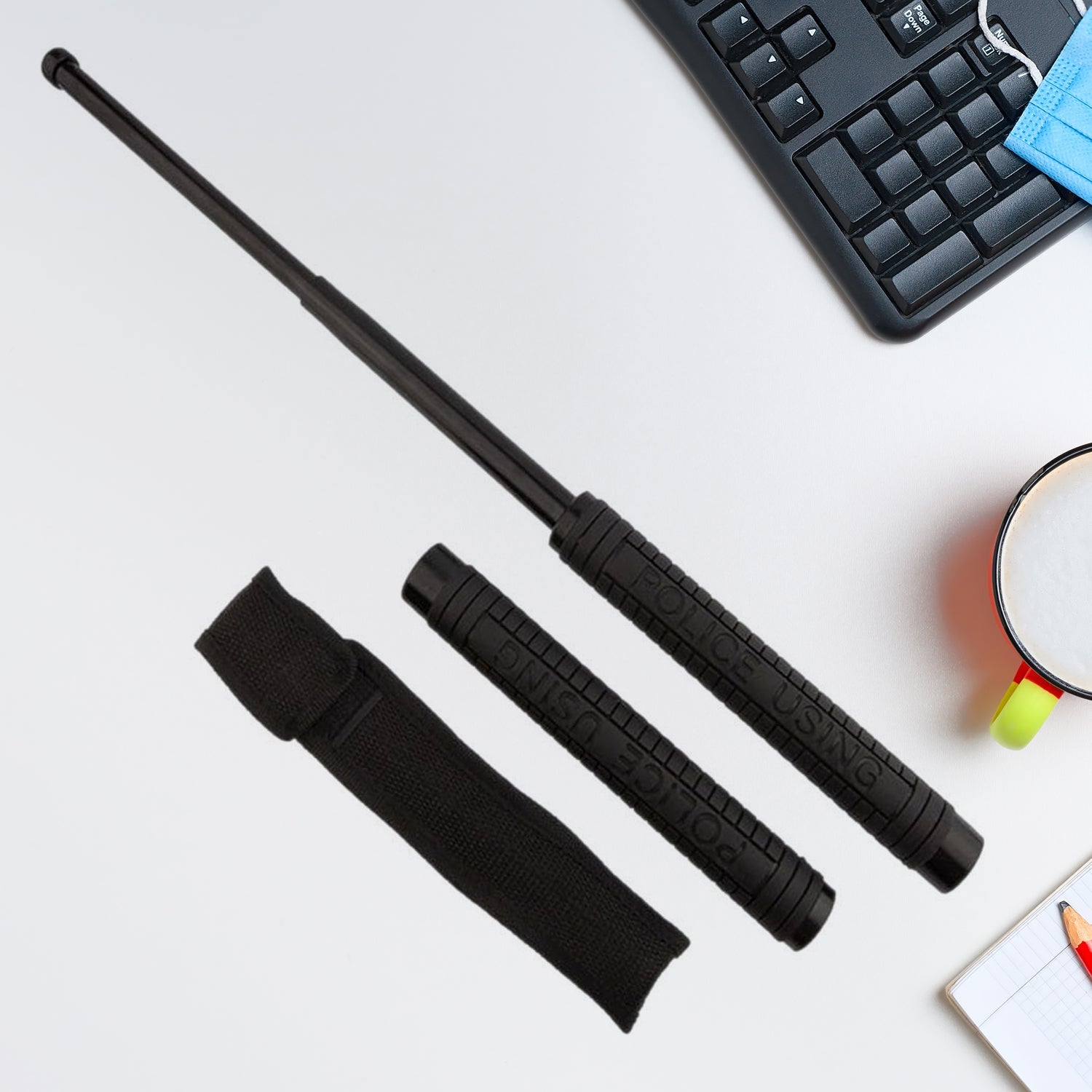 0581 DIY Self-Defense Stick Safety Survival Emergency Outdoor Safety Protection Rod, Multi-Function Collapsible Walking Hiking Emergency Self Defence Tool Extended for Men and Women (50 Cm) 0581 DIY Self-Defense Stick Safety Survival Emergency Outdoor Safety Protection Rod, Multi-Function Collapsible Walking Hiking Emergency Self Defence Tool Extended for Men and Women (50 Cm)